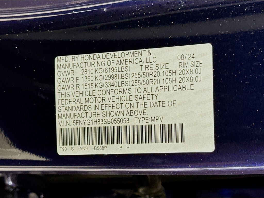 2025 Honda Pilot Elite