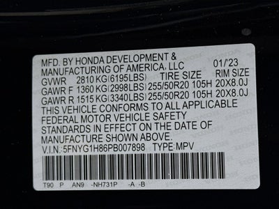 2023 Honda Pilot Elite