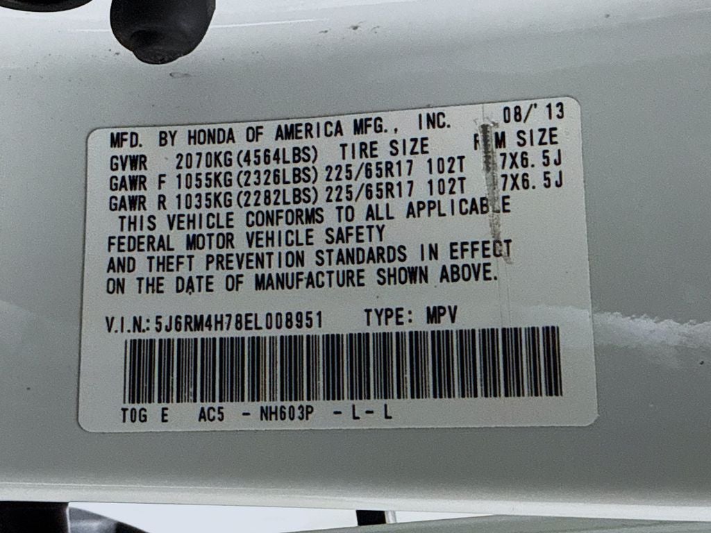 2014 Honda CR-V EX-L
