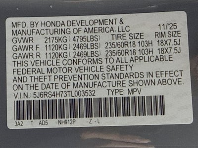 2026 Honda CR-V EX-L