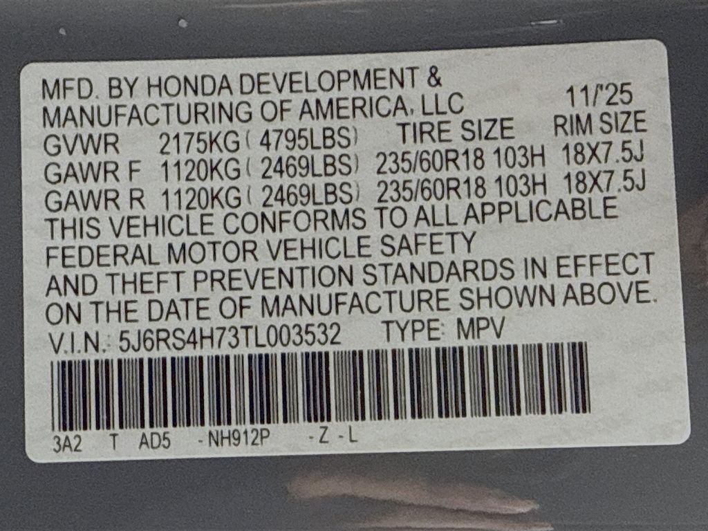 2026 Honda CR-V EX-L