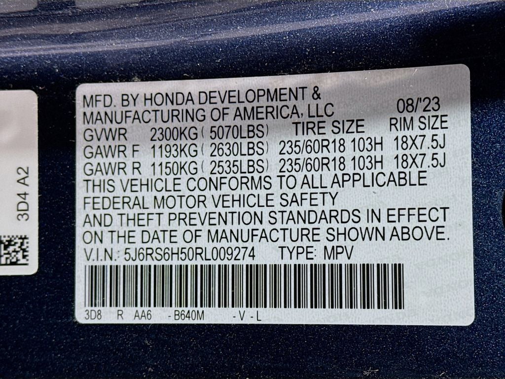 2024 Honda CR-V Hybrid Sport