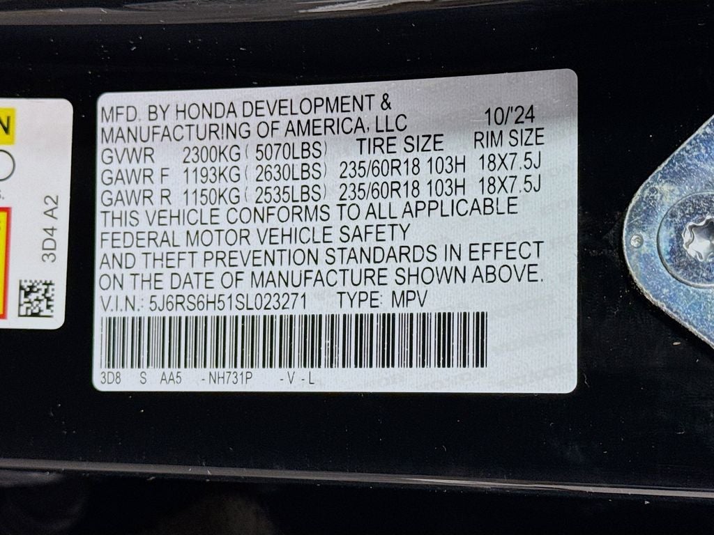 2025 Honda CR-V Hybrid Sport