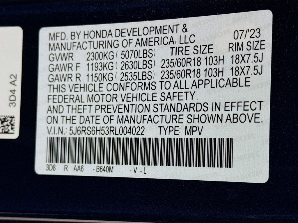 2024 Honda CR-V Hybrid Sport