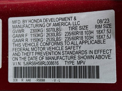 2024 Honda CR-V Hybrid Sport