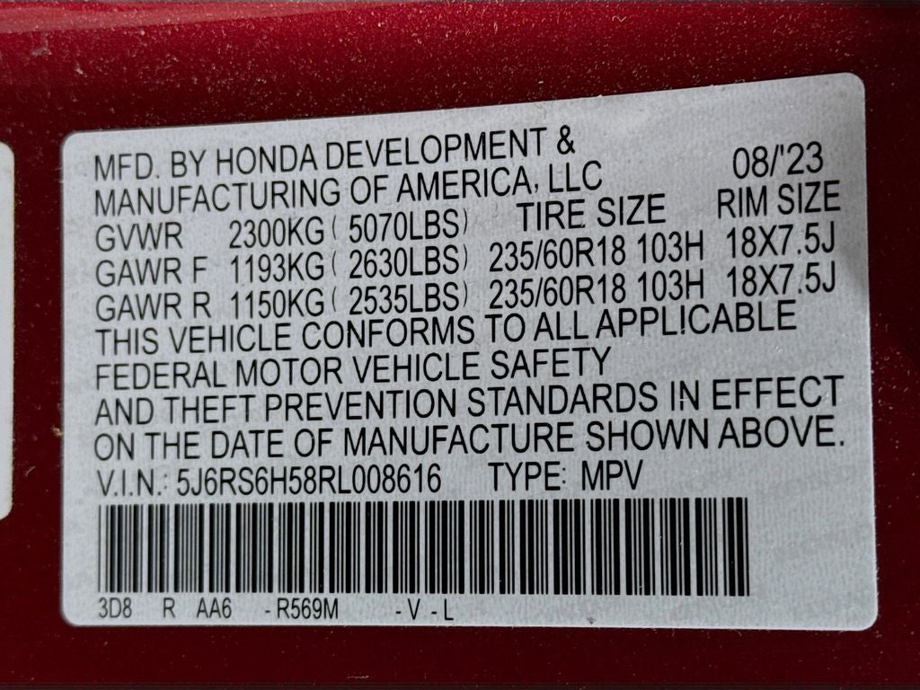 2024 Honda CR-V Hybrid Sport
