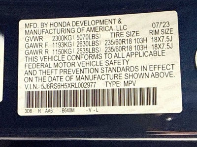 2024 Honda CR-V Hybrid Sport