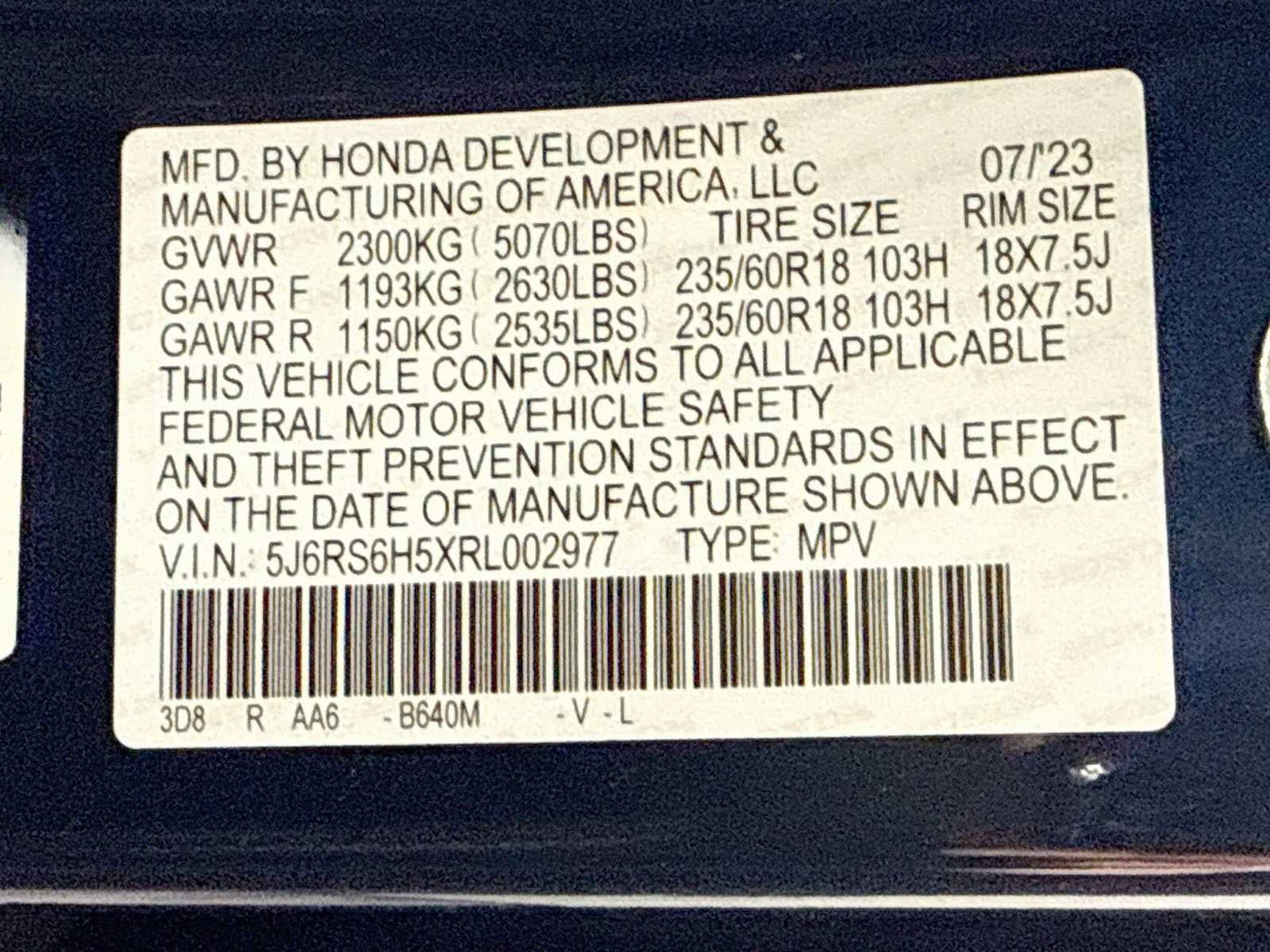 2024 Honda CR-V Hybrid Sport