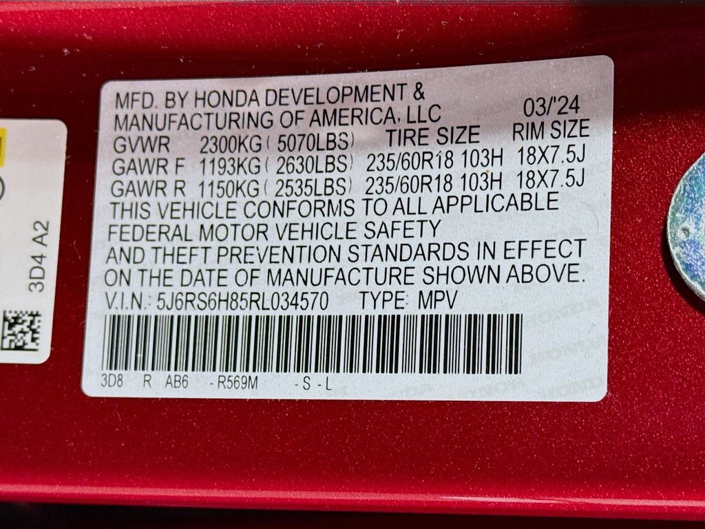 2024 Honda CR-V Hybrid Sport-L