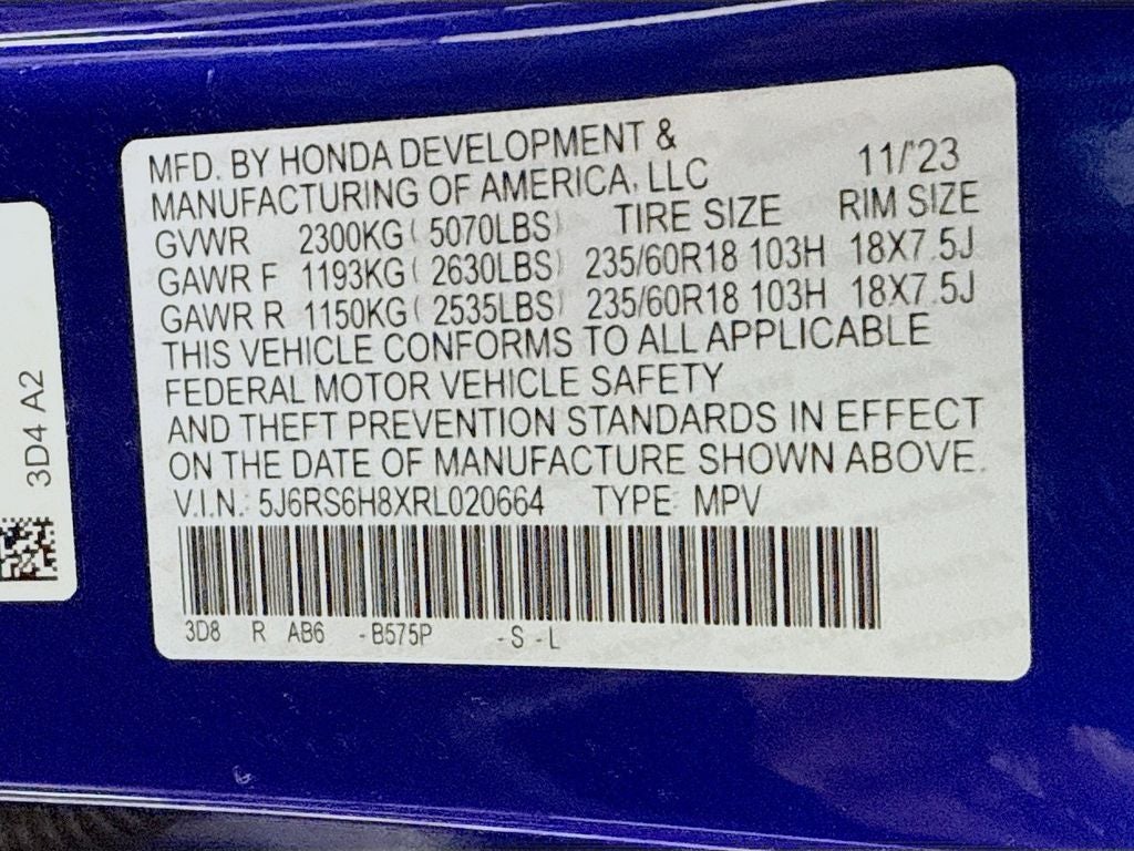 2024 Honda CR-V Hybrid Sport-L