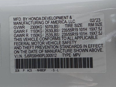 2023 Honda CR-V Hybrid Sport Touring