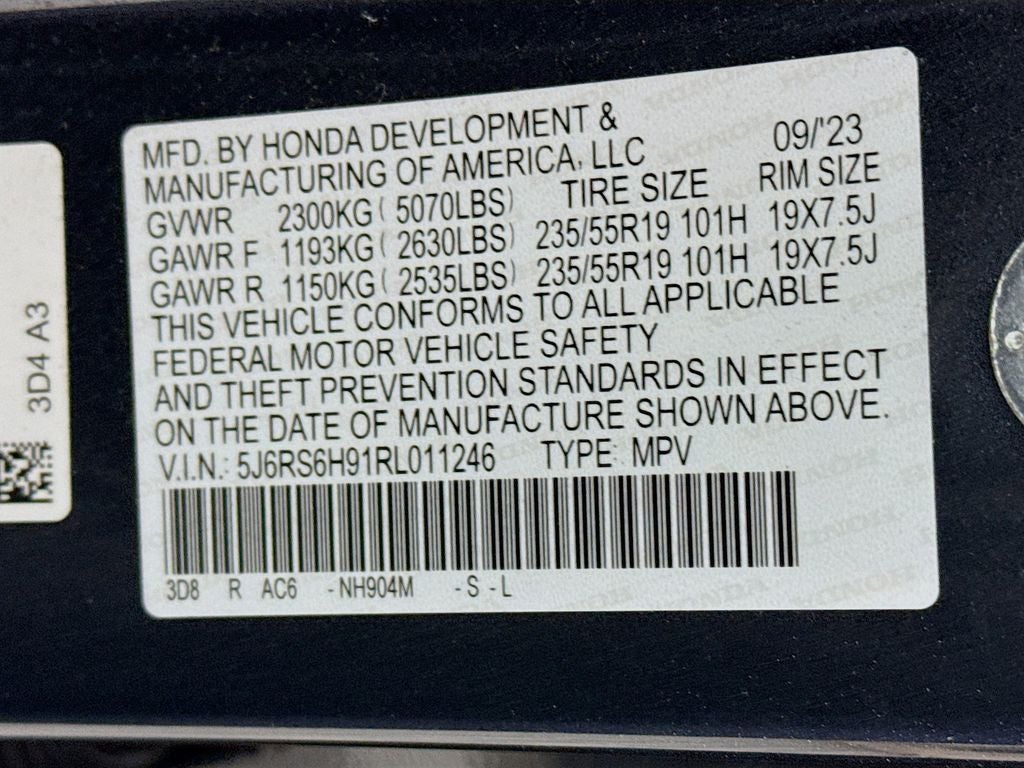2024 Honda CR-V Hybrid Sport Touring