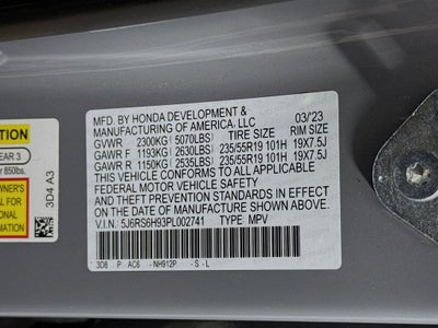 2023 Honda CR-V Hybrid Sport Touring