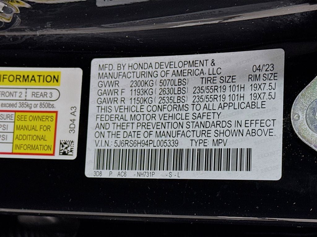 2023 Honda CR-V Hybrid Sport Touring