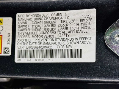 2024 Honda CR-V Hybrid Sport Touring