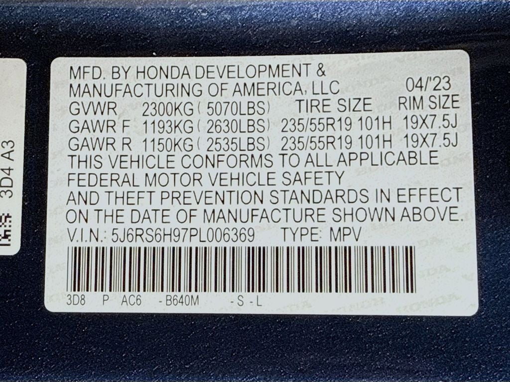 2023 Honda CR-V Hybrid Sport Touring