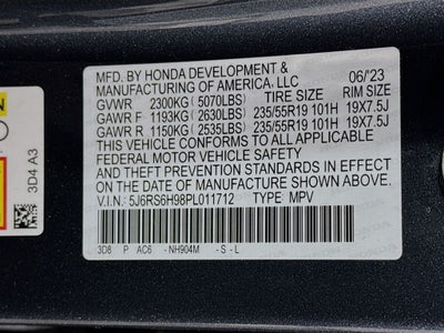 2023 Honda CR-V Hybrid Sport Touring