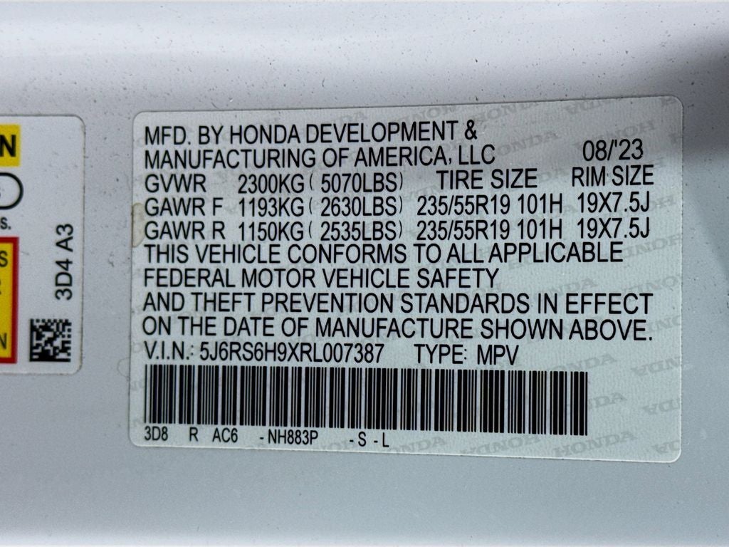 2024 Honda CR-V Hybrid Sport Touring