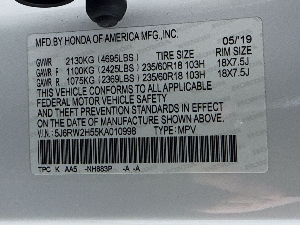 2019 Honda CR-V EX