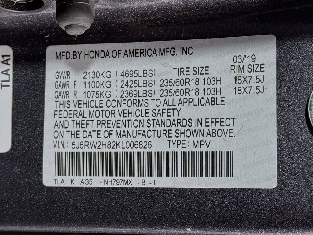 2019 Honda CR-V EX-L