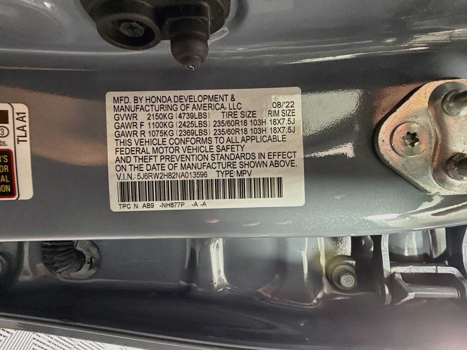 2022 Honda CR-V EX-L