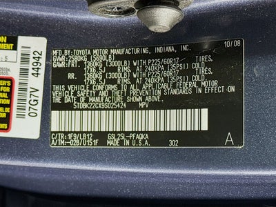 2009 Toyota Sienna Limited