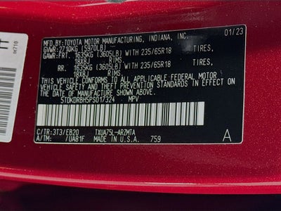 2023 Toyota Highlander XLE