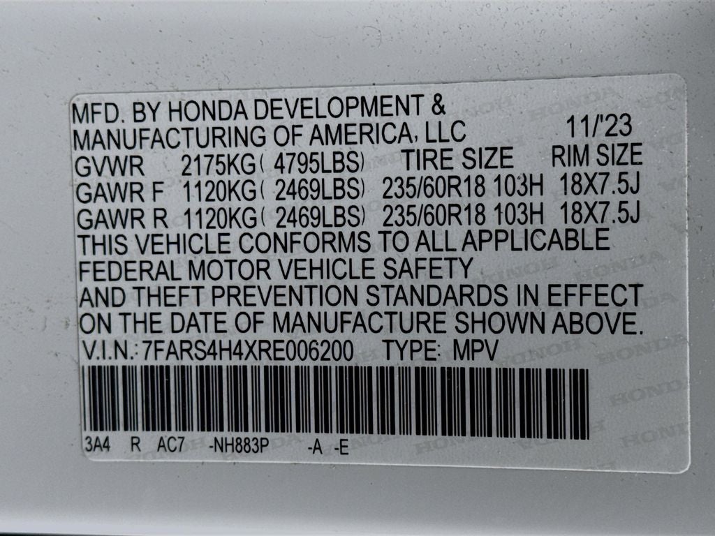 2024 Honda CR-V EX