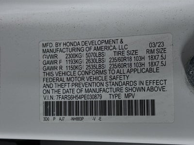 2023 Honda CR-V Hybrid Sport