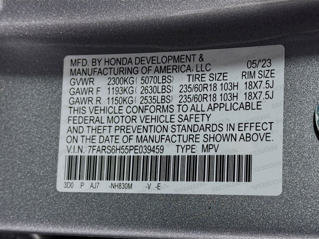 2023 Honda CR-V Hybrid Sport