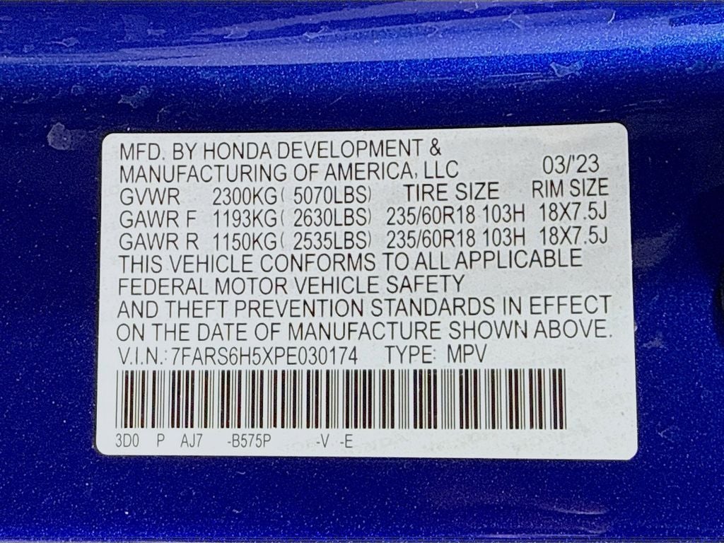 2023 Honda CR-V Hybrid Sport