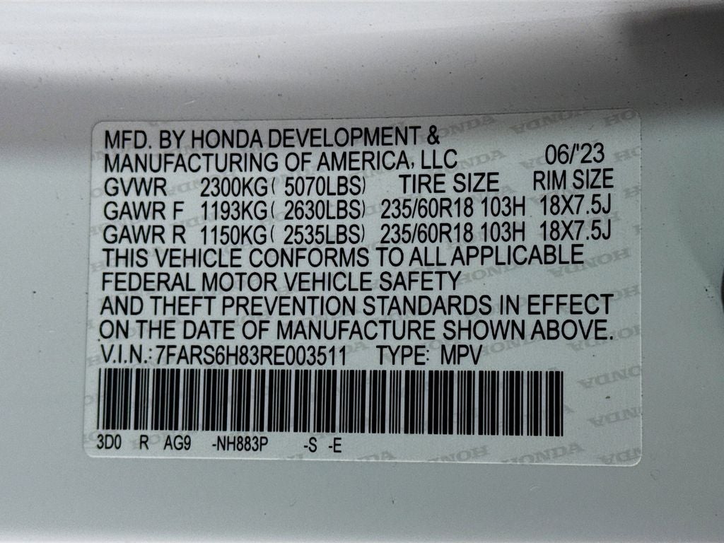 2024 Honda CR-V Hybrid Sport-L