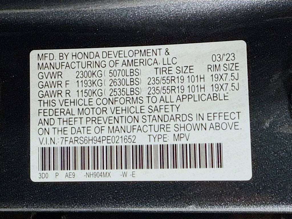 2023 Honda CR-V Hybrid Sport Touring