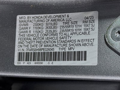 2023 Honda CR-V Hybrid Sport Touring