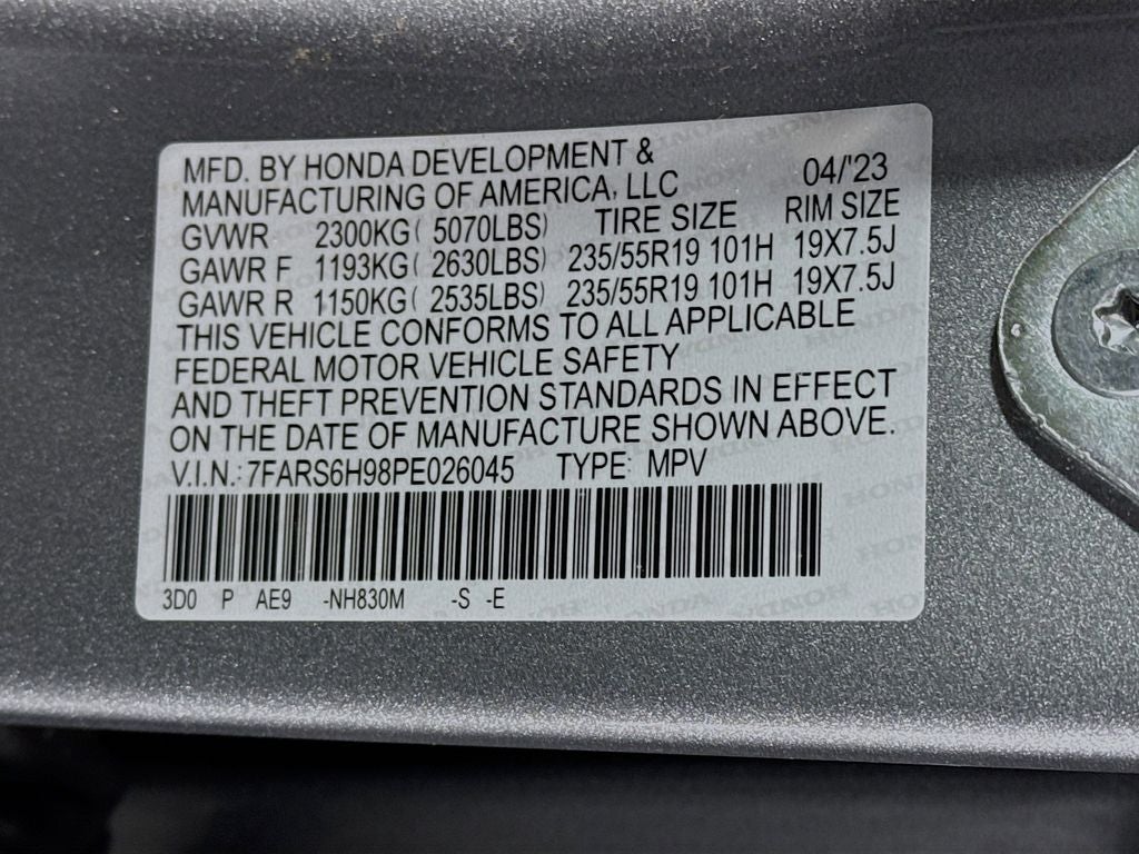 2023 Honda CR-V Hybrid Sport Touring