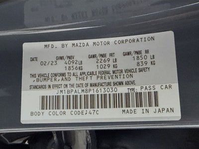 2023 Mazda Mazda3 2.5 S Carbon Edition