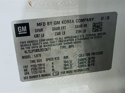 2020 Chevrolet Trax LT