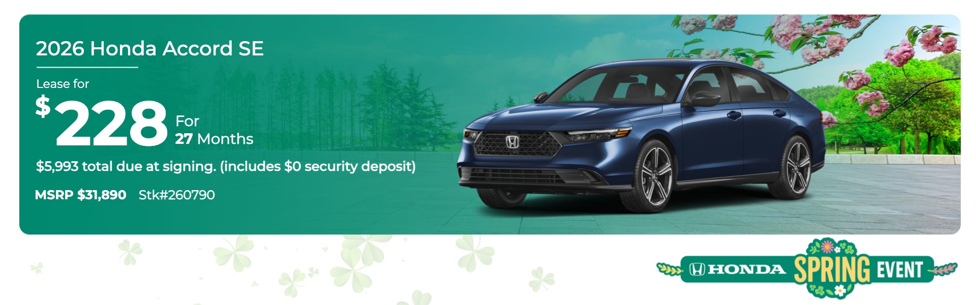 2026 Honda Accord SE
