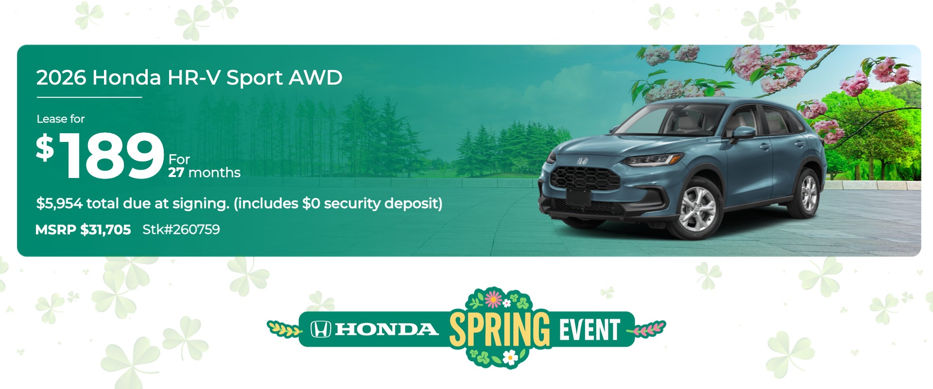 2026 Honda HR-V Sport AWD