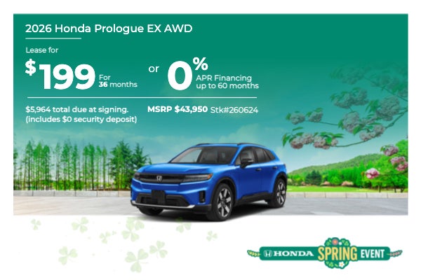 2026 Honda Prologue EX AWD
