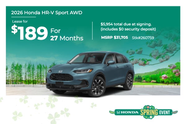 2026 Honda HR-V Sport AWD
