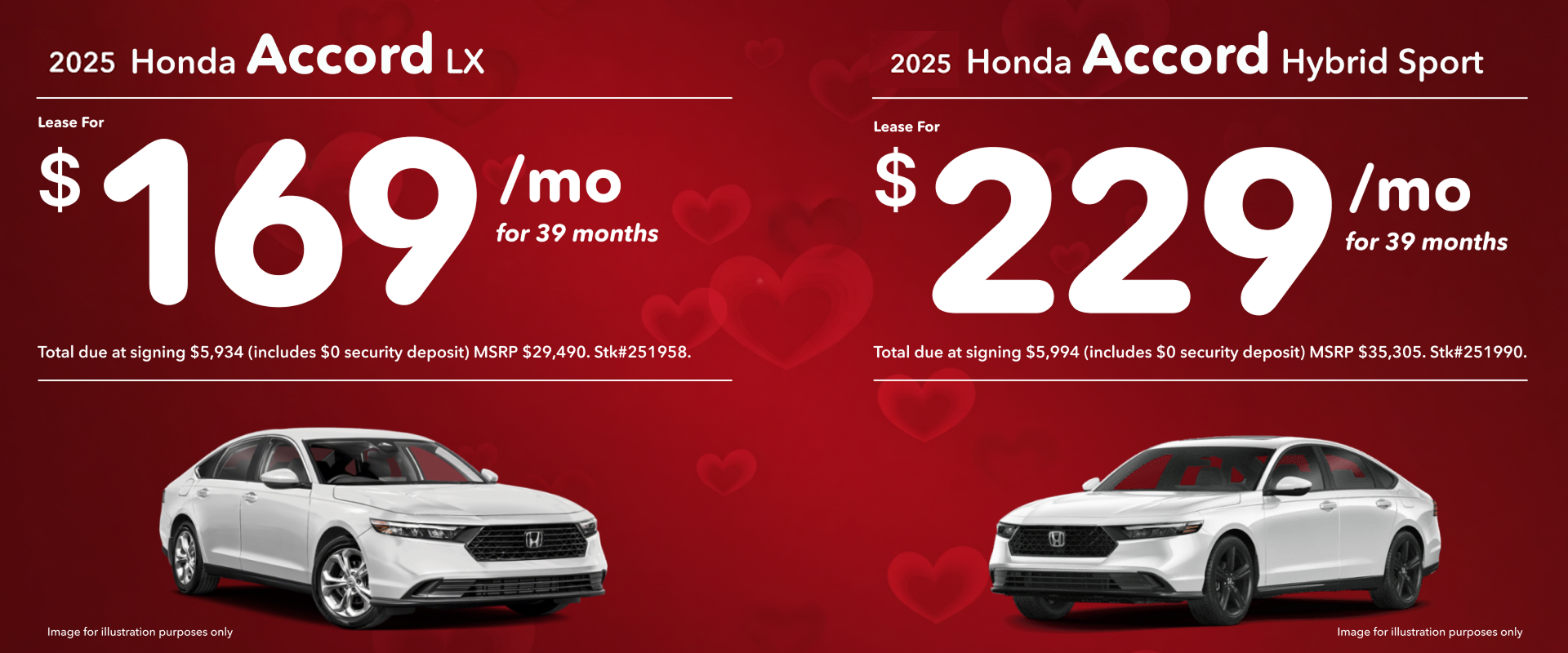 2026 Honda Accord & 2025 Honda Accord Hybrid