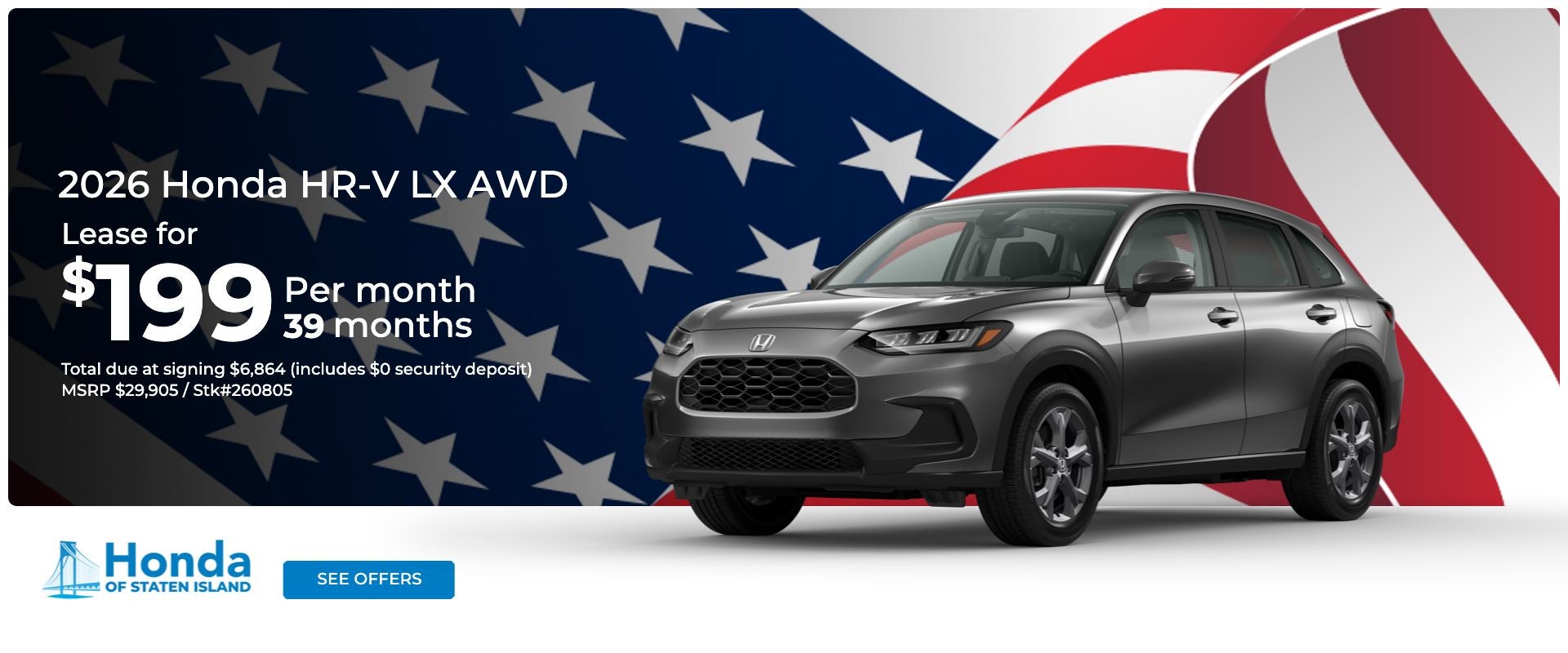 HR-V Offer