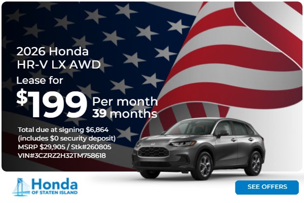 HR-V Offer