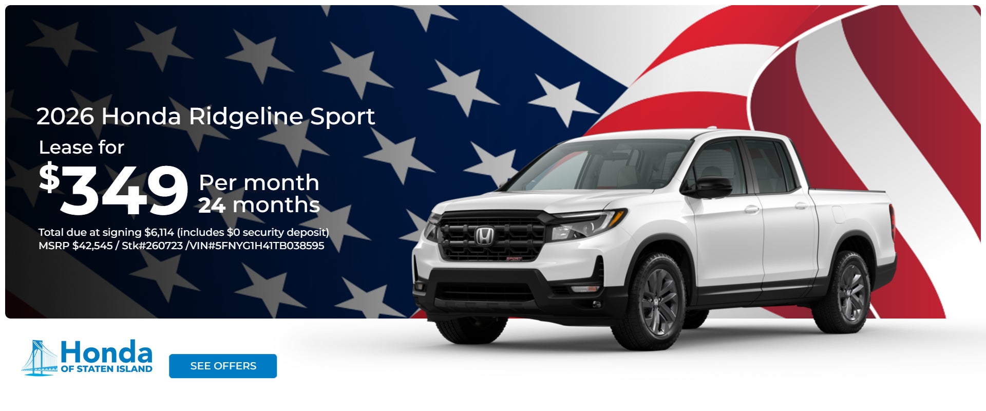 Ridgeline Offer