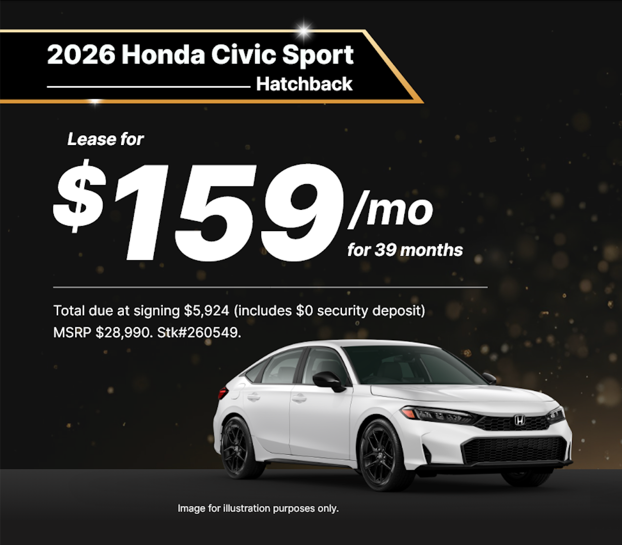 2026 Honda Civic Sport Hatchback