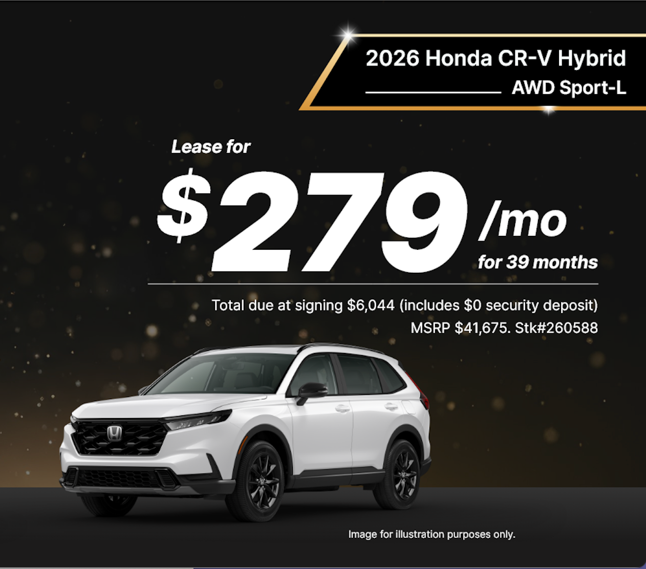 2026 Honda CR-V Hybrid AWD Sport-L