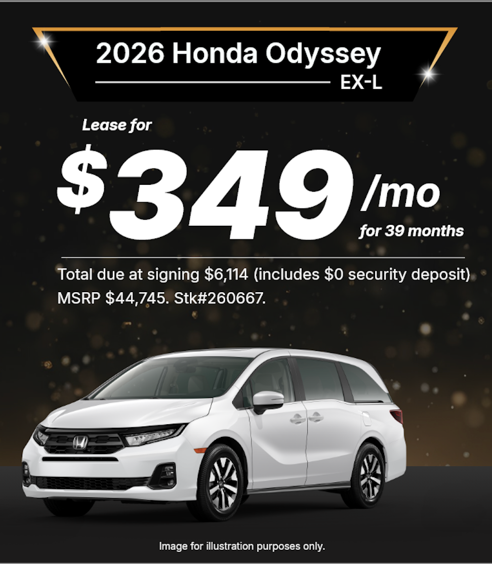 2026 Honda Odyssey EX-L