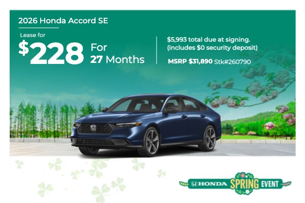 2026 Honda Accord SE