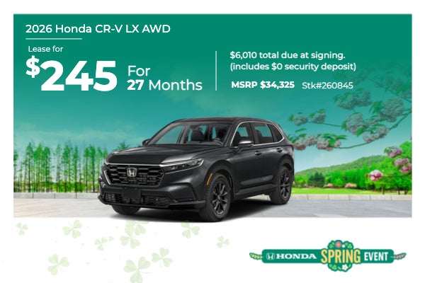 2026 Honda CR-V LX AWD